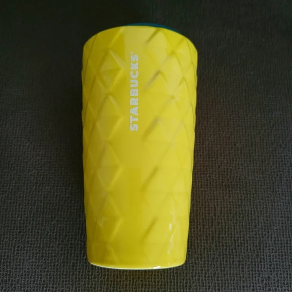 ✨️HP✨️Starbucks☕️ Hawaii🌺 Collection 12oz Pineapple🍍 Double✌️ Wall Ceramic Mug - Picture 4 of 6